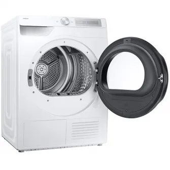 Uscator de rufe Samsung DV90DG6845LHU4, pompa de caldura, 9 kg, Clasa A, SmartThings, AI Control, Hygiene Care, AI Dry+, WiFi , Alb