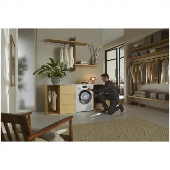 Uscator de rufe TWL680WP, clasa A+++, 9 kg, ComfortSensor, SteamCare, SilenceDrum, DryCare 40, Alb