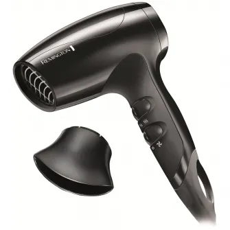 Uscator Remington D5000, 1800 W, 2 trepte, negru