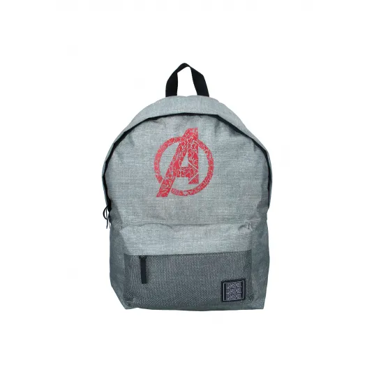 Vadobag, Rucsac cu imprimeu Avengers, Gri