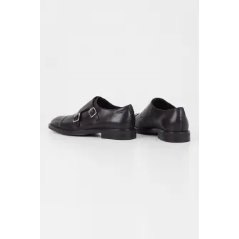 Vagabond Shoemakers, Pantofi de piele cu barete multiple, Negru, 40