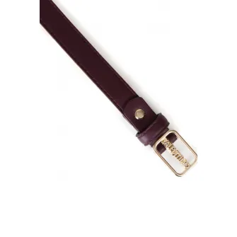 Valentino Bags, Curea de piele ecologica Around, Visiniu, 95