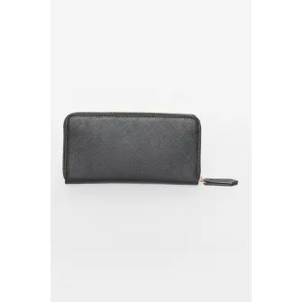 Valentino Bags, Portofel uni cu fermoar, Negru