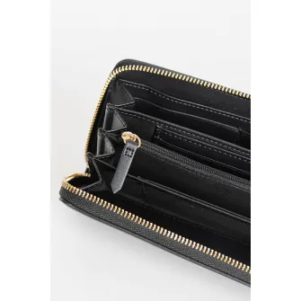 Valentino Bags, Portofel uni cu fermoar, Negru