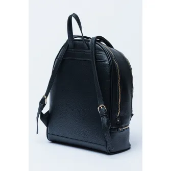 Valentino Bags, Rucsac de piele ecologica Brixton, Negru