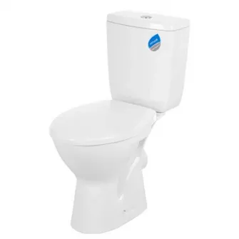 Vas de toaleta compact Cersanit 766 IVA SE011 3/6 TS PP, protectie impotriva refluxului