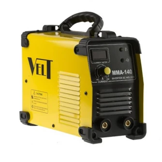 Velt MMA Invertor de sudura industrial  140, 140 A, 230 V, electrod 1.6-3.25 mm, 4.3 kg, accesorii incluse