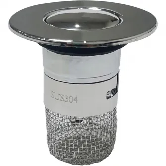 Ventil lavoar click-clack IDRO BRIC Izzy, filtru integrat, pentru scurgeri 34-37 mm