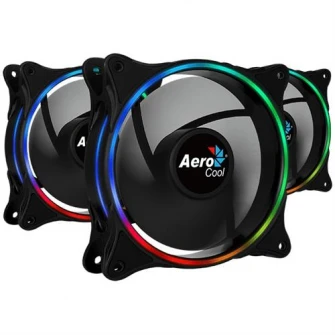 Ventilator Aerocool Eclipse Pro, 120mm, set 3, iluminare aRGB