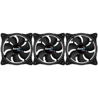 Ventilator Aerocool Eclipse Pro, 120mm, set 3, iluminare aRGB