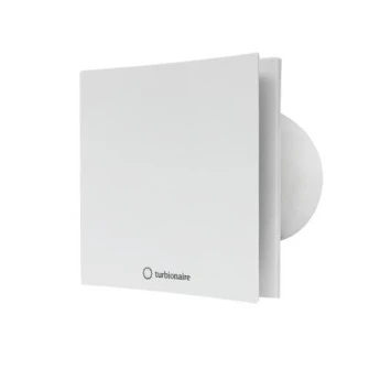 Ventilator baie Turbionaire ARTE 100 SW, clapeta antiretur, aspiratie perimetrala, IPX4, 100 mm, Alb