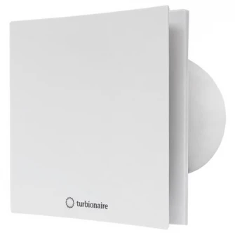 Ventilator baie Turbionaire ARTE 100 TW, Alb, timer, clapeta antiretur, aspiratie perimetrala, IPX4, 100 mm, Alb