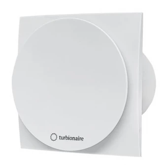 Ventilator baie Turbionaire MIO 100 LL-TW, timer, clapeta antiretur, motor Long Life, IPX4, 100 mm, Alb