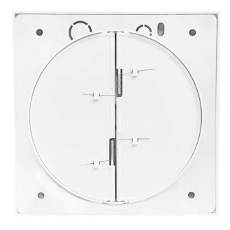 Ventilator baie Turbionaire MIO 100 LL-TW, timer, clapeta antiretur, motor Long Life, IPX4, 100 mm, Alb