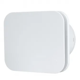 Ventilator baie Turbionaire TREND 100 SWM, presiune superioara pana la 35 Pa, aspiratie perimetrala, clapeta antiretur, silentios, IPX4, 100 mm, Alb mat