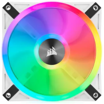 Ventilator Corsair iCUE QL120 RGB 120mm RGB PWM White