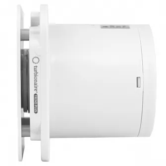 Ventilator de baie multifunctional Turbionaire Trend Plus 150 WM, Telecomanda, Consum max. 6.5W, 7 viteze + Boost, Motor DC Brushless, Clapeta anti retur, Timer reglabil, Debit aer 230mc/h, Silentios, Diametru 150mm, Garantie 60 luni