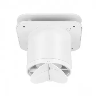 Ventilator de baie multifunctional Turbionaire Trend Plus 150 WM, Telecomanda, Consum max. 6.5W, 7 viteze + Boost, Motor DC Brushless, Clapeta anti retur, Timer reglabil, Debit aer 230mc/h, Silentios, Diametru 150mm, Garantie 60 luni