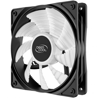 Ventilator Deepcool RF120, 120mm, iluminare alba