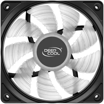 Ventilator Deepcool RF120, 120mm, iluminare rosie