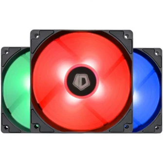 Ventilator ID-Cooling XF-12025, 120mm, set 3 ventilatoare cu iluminare RGB