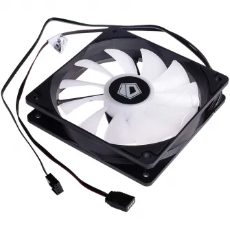 Ventilator ID-Cooling XF-12025, 120mm, set 3 ventilatoare cu iluminare RGB
