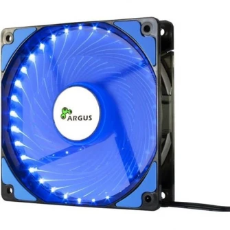 Ventilator Inter-Tech L-12025, 120mm, Blue LED Fan, 1200 RPM