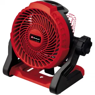Ventilator pe acumulator Einhell Power-X-Change GE-CF 18/2200 Li, 180 mm diametrul ventilatorului, 0 - 360° interval de pivotare, fara acumulator/incarcator