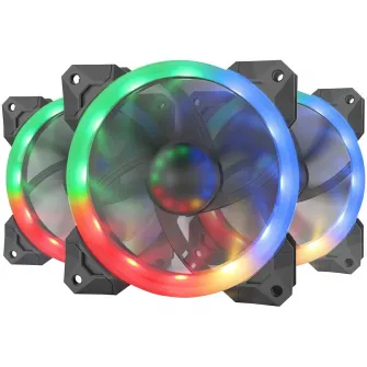 Ventilator Redragon F008 120mm aRGB set 3