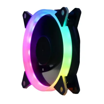 Ventilator Segotep Pro Vibrant 3x120mm RGB Fan, iluminare Ring LED RGB