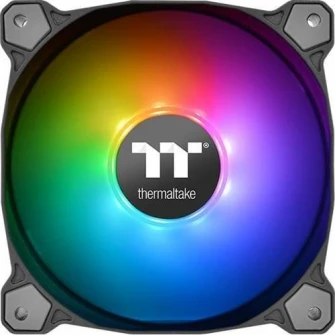 Ventilator Thermaltake Pure 12 ARGB Sync Radiator Fan TT Premium Edition, 120mm, set 3 ventilatoare, iluminare RGB