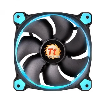 Ventilator Thermaltake Riing 12, 120mm, 1500 RPM, LED Albastru