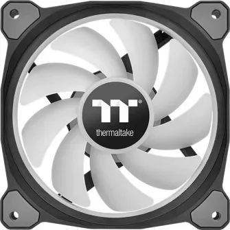 Ventilator Thermaltake Riing Duo 12 RGB Radiator Fan TT Premium Edition, 120mm, set 3 ventilatoare, iluminare RGB
