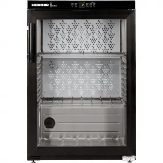 Vitrina pentru vinuri Liebherr WKb 1812, 135 l, 66 sticle, Clasa G, H 89 cm, Negru