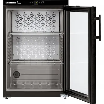 Vitrina pentru vinuri Liebherr WKb 1812, 135 l, 66 sticle, Clasa G, H 89 cm, Negru