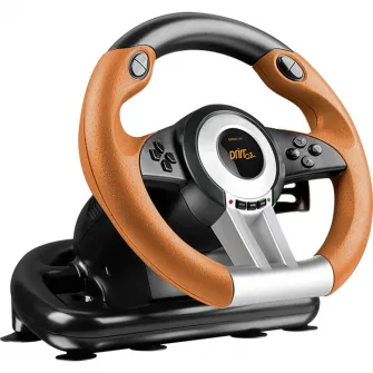 Volan Racing SpeedLink Drift O.Z pentru PC, black-orange