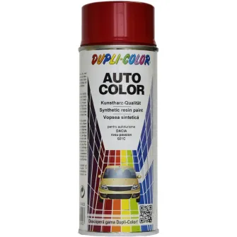 Vopsea auto Logan Dupli-Color, nemetalizat, rosu passion, 350 ml