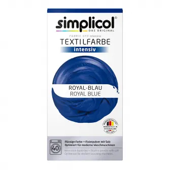 Vopsea haine Simplicol Albastru regal