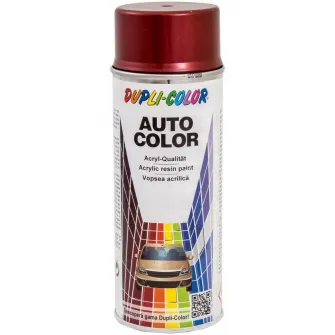 Vopsea retus auto metalizata Dupli-Color, rosu stralucitor, 400ml