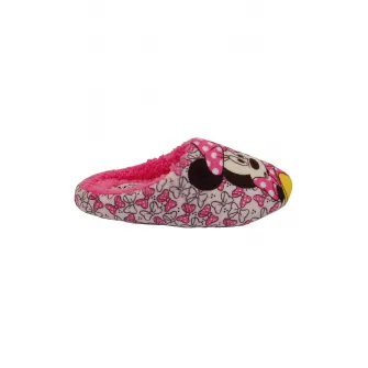 Walt Disney, Papuci cu Minie Mouse, Alb, Fucsia, 34-35 EU