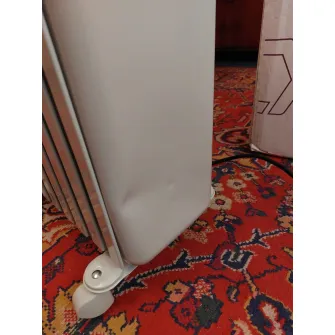 Calorifer TESY CC 2510 E05 R, 2500 W, 10 elementi, 3 trepte putere, Termostat de siguranta, Termostat reglabil, Protectie anti-inghet, Alb