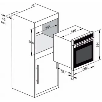 Cuptor electric Kaiser EH 6306 RS