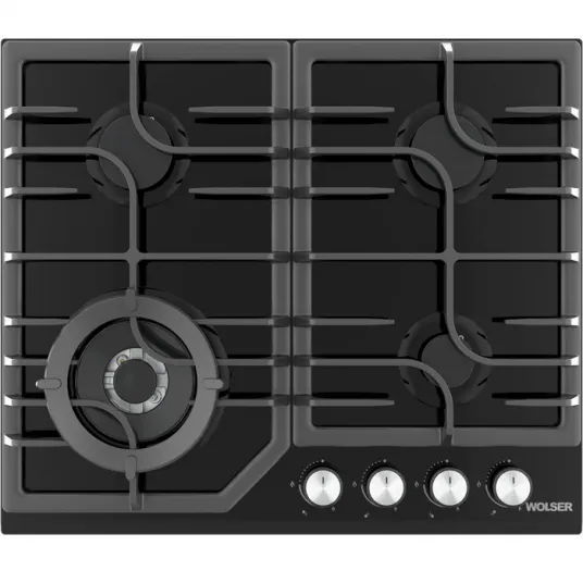 Plita de gaz incorporabila Wolser WL- F 6402 GT IC Black