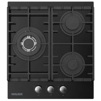 Plita incorporabila cu gaz Wolser WL-BRD 6300 GBN Black FFD