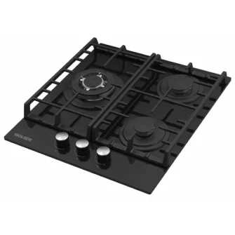 Plita incorporabila cu gaz Wolser WL-BRD 6300 GBN Black FFD