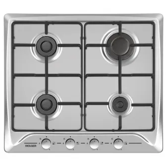 Plita incorporabila cu gaz Wolser WL- F 6400 EN Grey