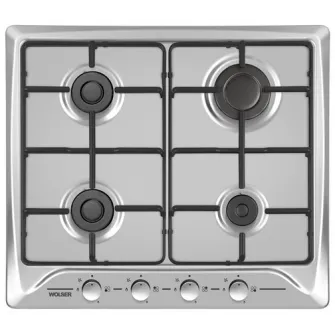 Plita incorporabila cu gaz Wolser WL-F 6400 EN Inox