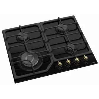 Plita incorporabila cu gaz Wolser WL-F 6402 GT IC Rustic Black