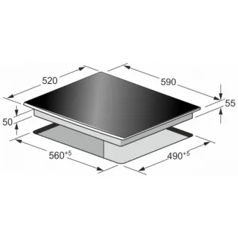 Plita incorporabila cu inductie Kaiser KCT 6705 FI