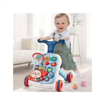 Antepremergator multifunctional 5 in 1 AliBibi, alb-albastru